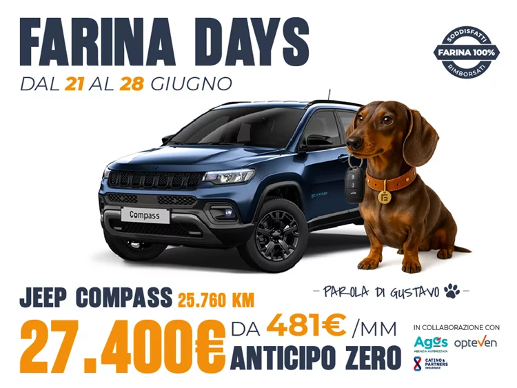 Jeep Compass 1.6 mjt Limited 2wd 130cv con 25.760 km