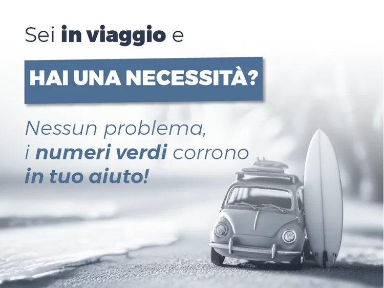 Chiusura estiva e numeri utili per l’assistenza
