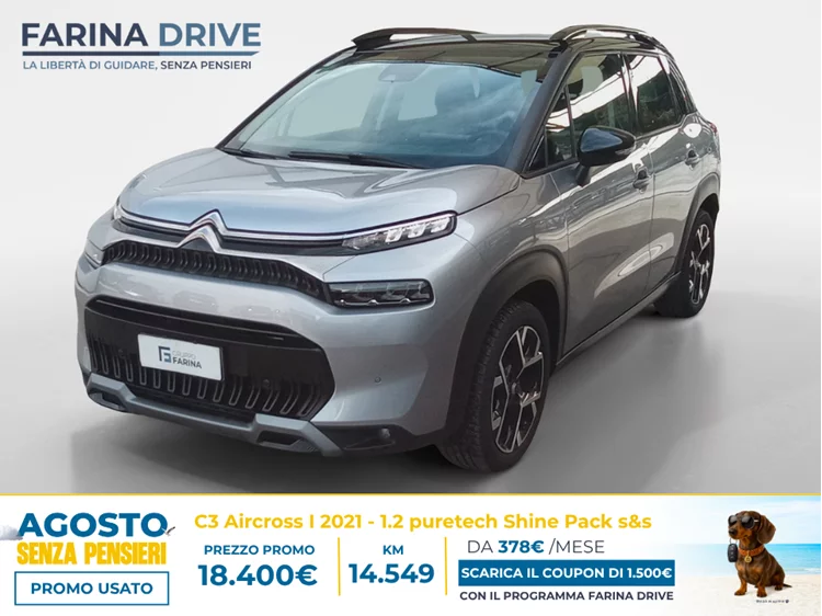 USATO - C3 Aircross I 2021 - 1.2 puretech Shine Pack s&s 130cv eat6