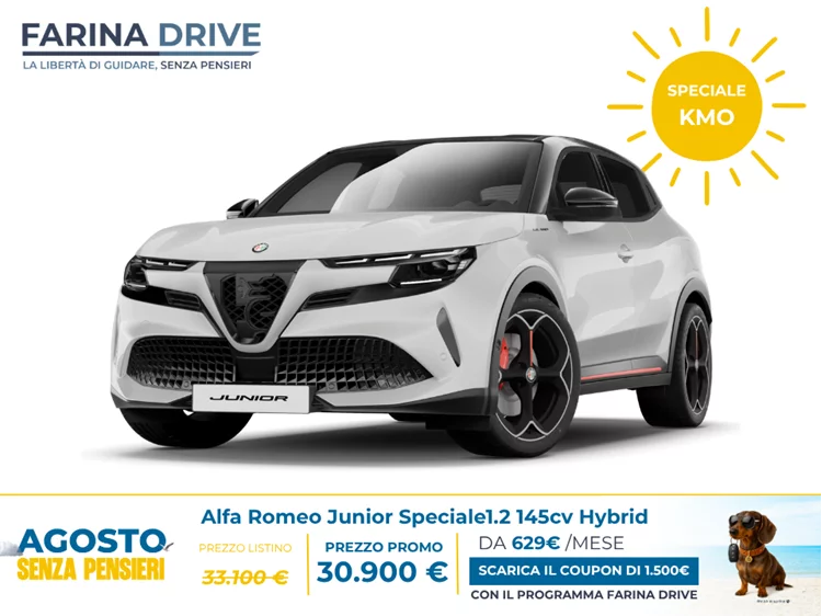KM0 - Alfa Romeo Junior Ibrida Speciale1.2 145cv Hybrid Edct6