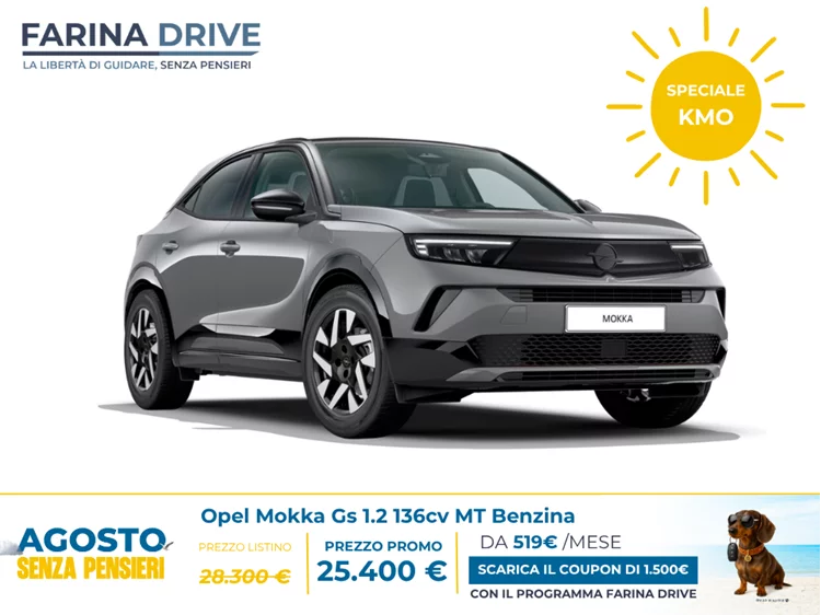 KM0 - Opel MOKKA GS 1.2 136CV MT