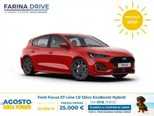 KM0 - Ford Focus ST-Line 1.0 EcoBoost Hybrid 125 CV 5 porte Man