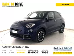 FIAT 500X 1.3 mjet Sport 95cv