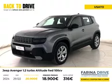 USATO - Avenger 1.2 turbo Altitude fwd 100cv