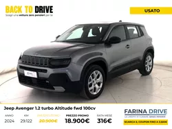 Jeep Avenger 1.2 turbo Altitude fwd 100cv