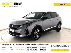 Peugeot 3008 1.5 bluehdi Allure Pack s&s 130cv eat8