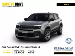 Jeep Avenger Mhev My24 Avenger Altitude 1.2 100cv Dct Mhev
