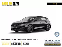 Ford Focus ST-Line 1.0 EcoBoost Hybrid 125 CV 5 porte Man