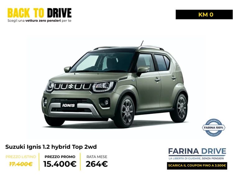 KM0 - Suzuki Ignis 1.2 Top 2wd