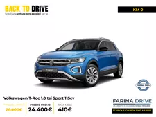 KM0 - Volkswagen T-Roc 1.0 tsi Sport 115cv