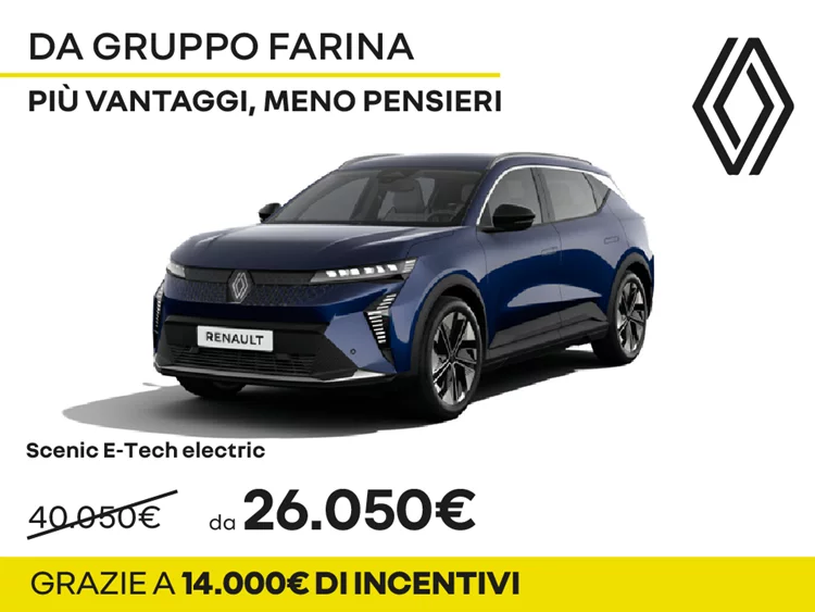 Scenic E-Tech 100% electric