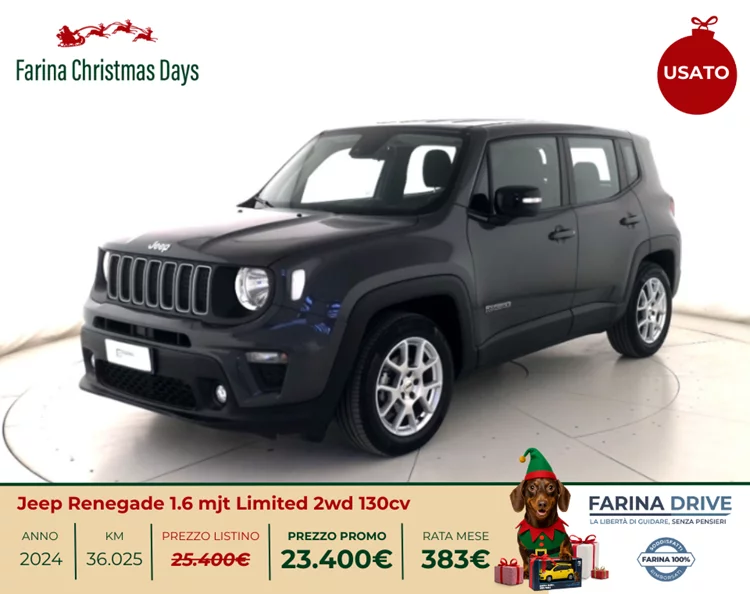 USATO - Renegade 1.6 mjt Limited 2wd 130cv