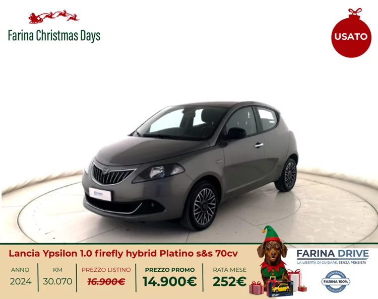 USATO - Ypsilon 1.0 firefly hybrid Platino s&s 70cv